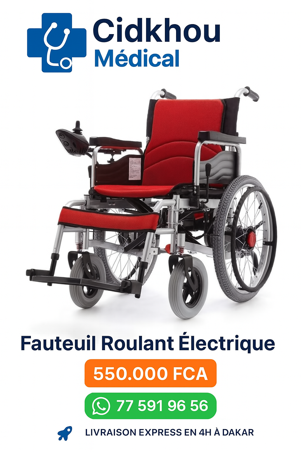 Fauteuil Roulant Électrique - Confort, Autonomie et Performance